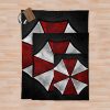 Umbrella Corporation Throw Blanket Official Resident Evil Merch