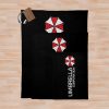 Umbrella Corporation Throw Blanket Official Resident Evil Merch