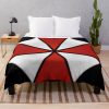 Umbrella Corporation Symbol Throw Blanket Official Resident Evil Merch