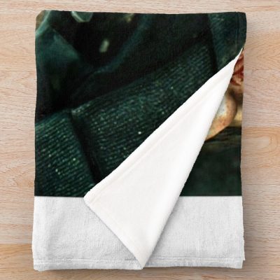 Leon Resident Evil Throw Blanket Official Resident Evil Merch