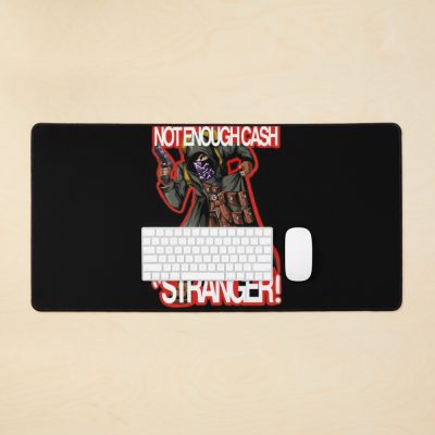 Resident Evil 4 Merchant (Quotes # 1) (Red Outline) Mouse Pad Official Resident Evil Merch