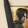 Leon Kennedy And Chris Redfield Resident Evil Mouse Pad Official Resident Evil Merch