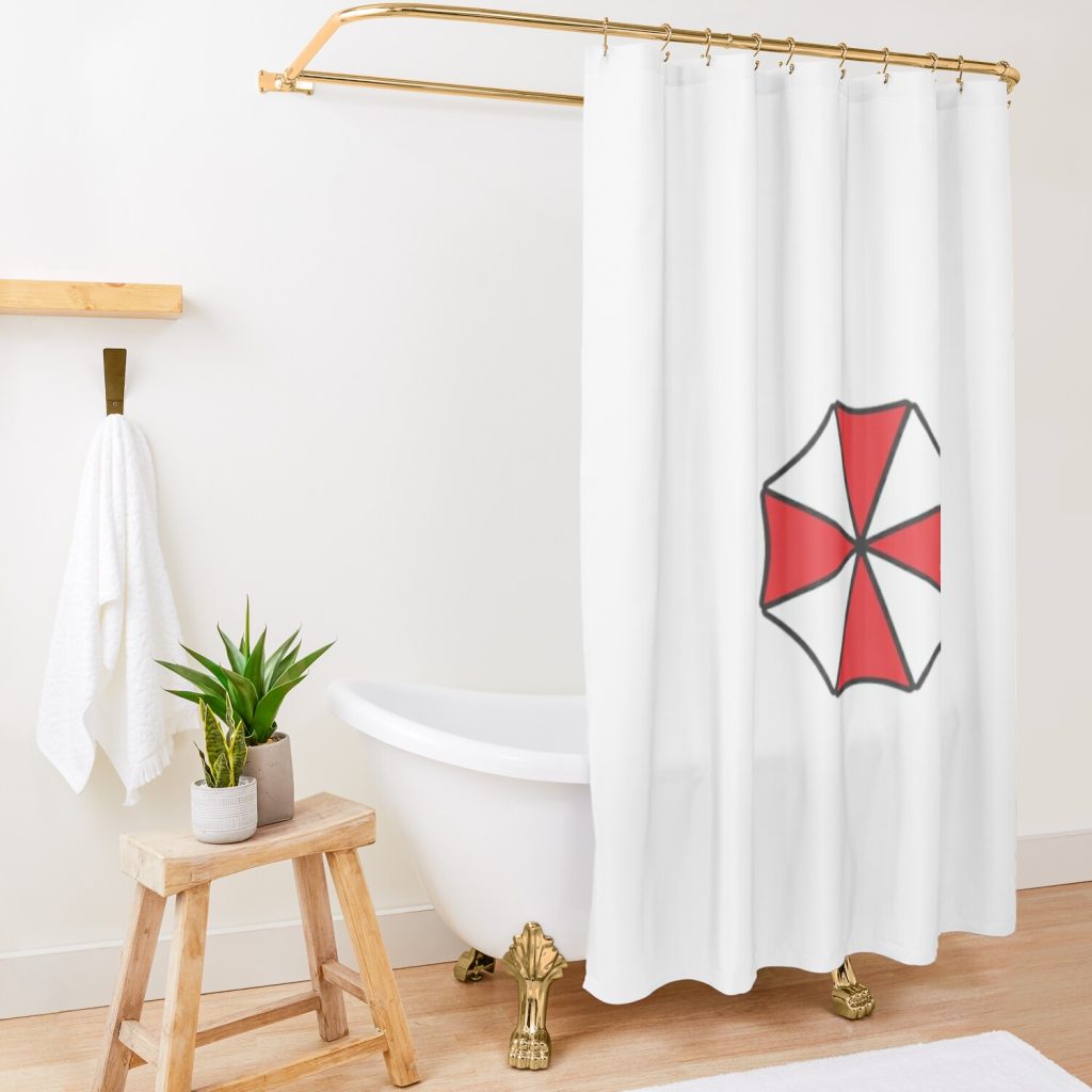 Shower Curtain Official Resident Evil Merch