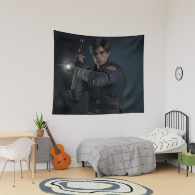 Leon Kennedy Tapestry Official Resident Evil Merch