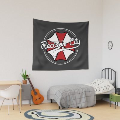 Greetings From Raccoon City Tapestry Official Resident Evil Merch