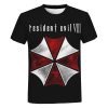 Hot Sale Unisex Game Tshirt Residents Village Evils 3D Printed Men T shirt Casual Summer Oversized - Resident Evil Store