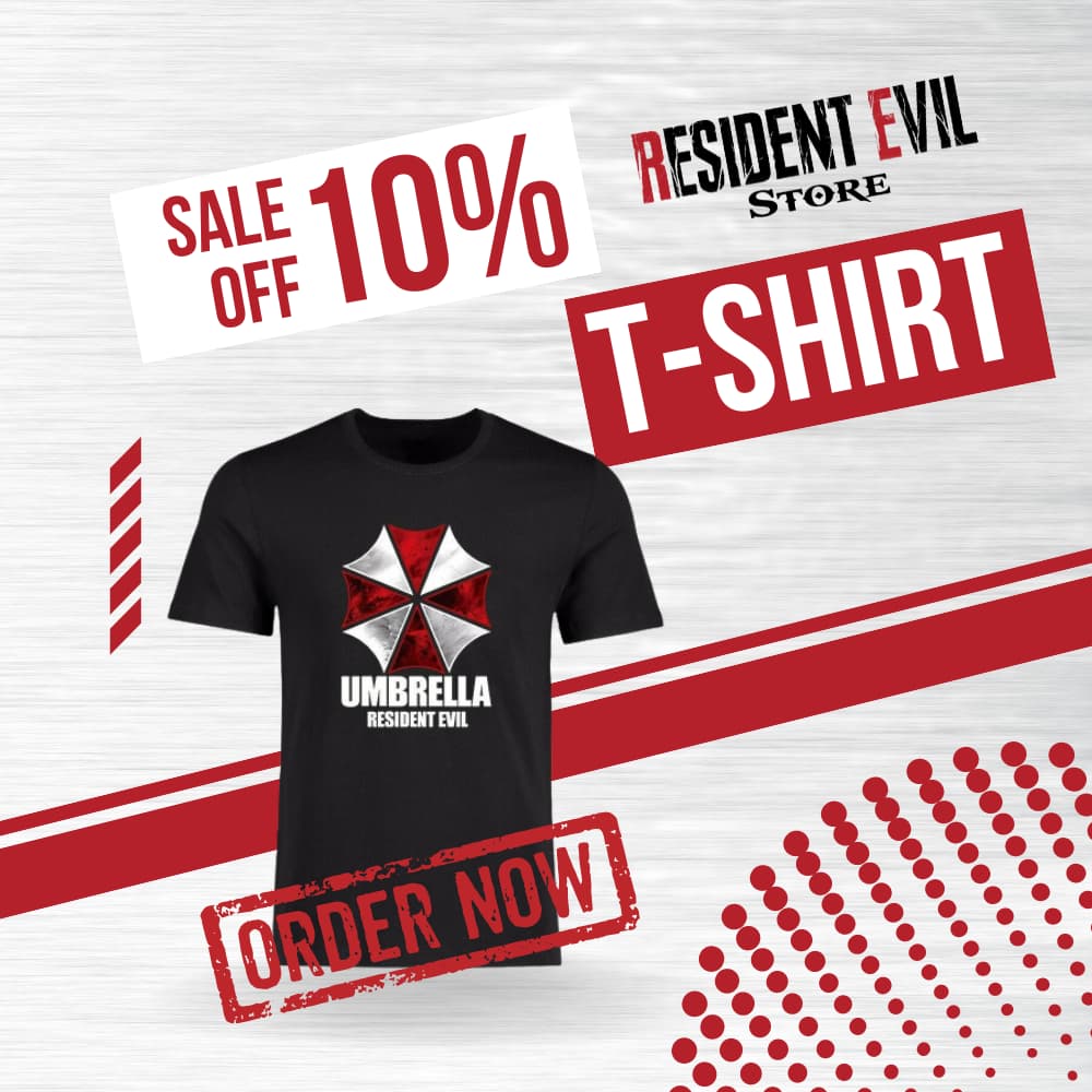 Resident Evil Store T-shirt Collection