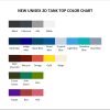 tank top color chart - Resident Evil Store