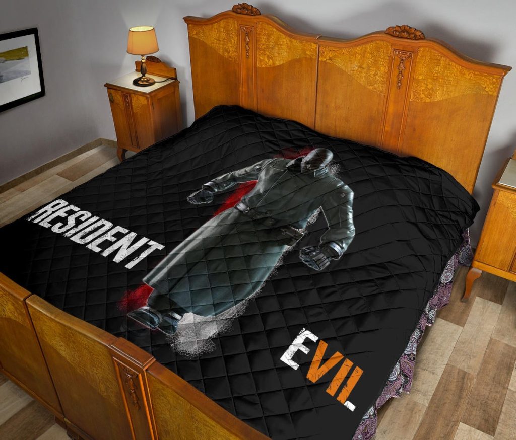 resident evil game premium quilt evil tyrant 3d artwork quilt blanketesbdz - Resident Evil Store