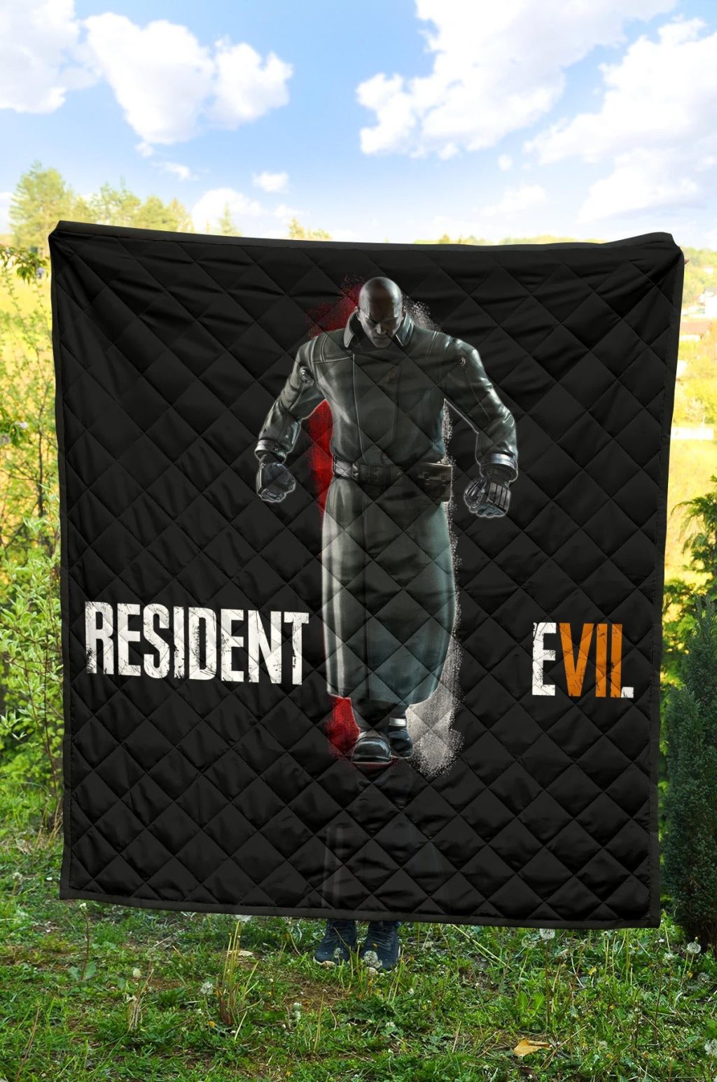 resident evil game premium quilt evil tyrant 3d artwork quilt - Resident Evil Store