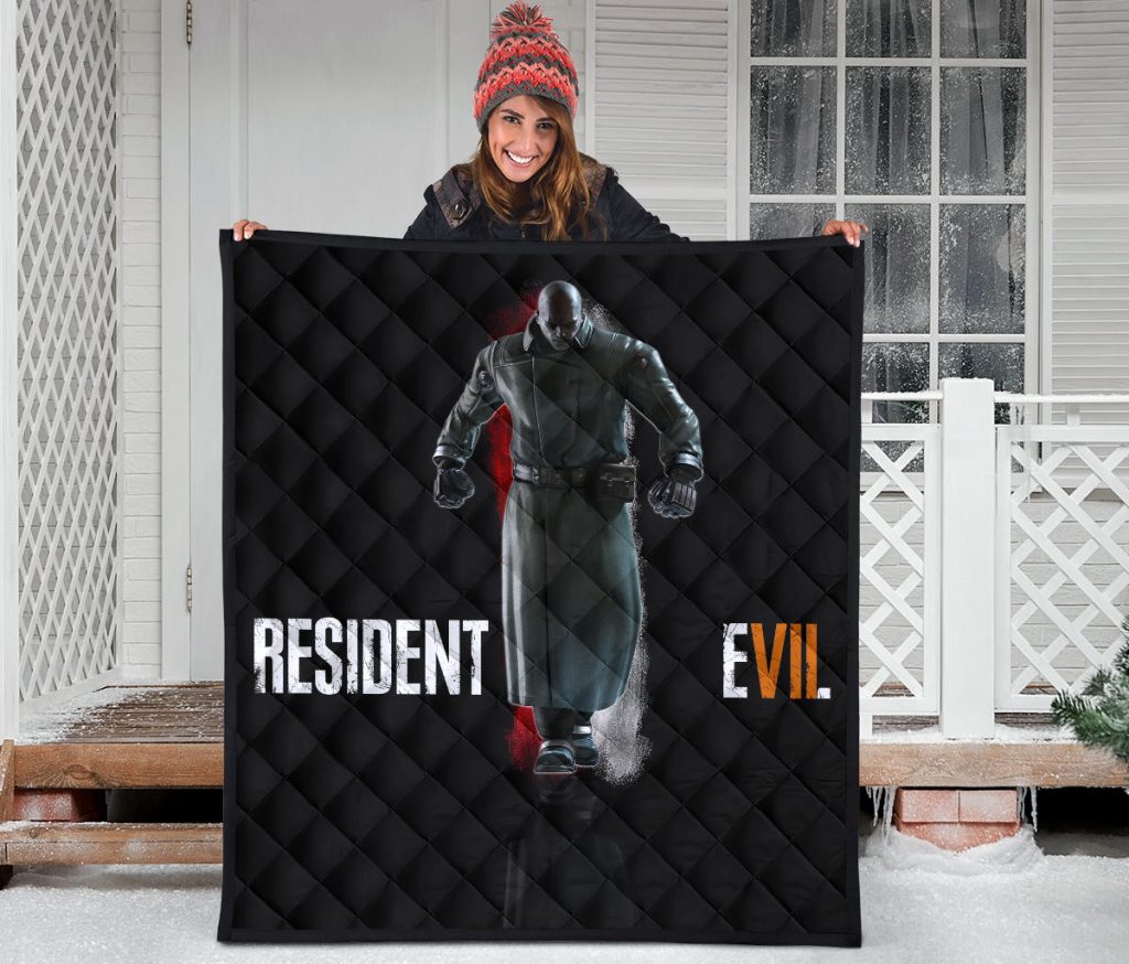 resident evil game premium quilt evil tyrant 3d artwork quilt blanketshczu - Resident Evil Store