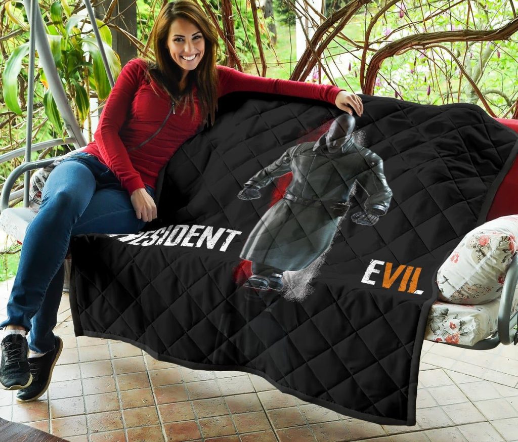 resident evil game premium quilt evil tyrant 3d artwork quilt blanketuitcm - Resident Evil Store