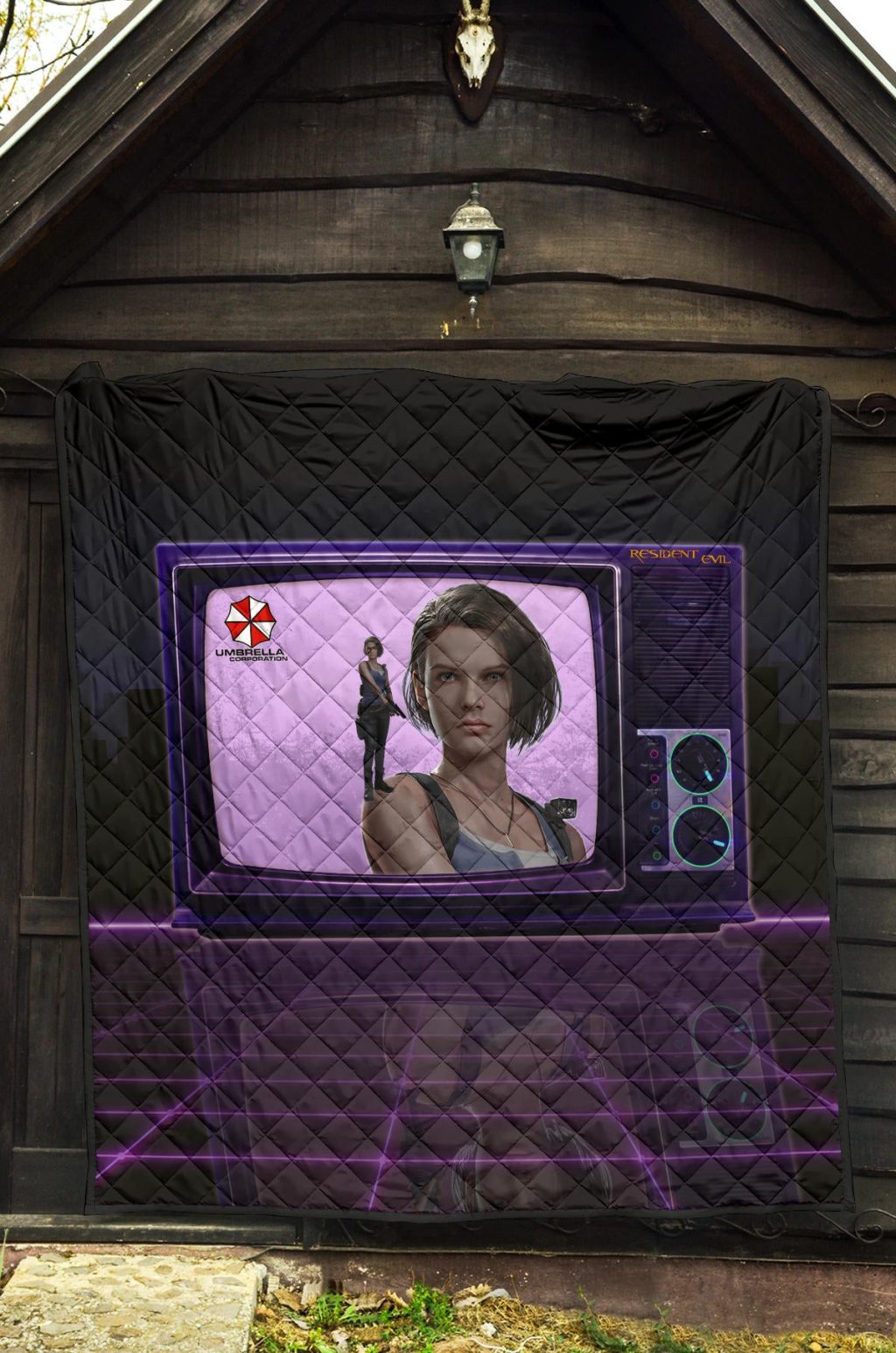 resident evil game premium quilt jill valentine appear on tv quilt blanketezfjf - Resident Evil Store