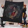 resident evil game premium quilt pretty ada wong red dress quilt blanketsvfoq - Resident Evil Store