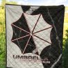 resident evil game premium quilt umbrella corp symbol black white yin and yang quilt blanket0tosi - Resident Evil Store