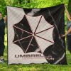 resident evil game premium quilt umbrella corp symbol black white yin and yang quilt blanket2idxu - Resident Evil Store