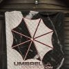 resident evil game premium quilt umbrella corp symbol black white yin and yang quilt blanketjkh7o - Resident Evil Store