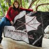 resident evil game premium quilt umbrella corp symbol black white yin and yang quilt blanketnscxf - Resident Evil Store