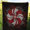 resident evil game premium quilt umbrella corp symbol spiral quilt blanketcepoq - Resident Evil Store