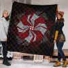 resident evil game premium quilt umbrella corp symbol spiral quilt blanketcjpef - Resident Evil Store