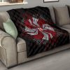 resident evil game premium quilt umbrella corp symbol spiral quilt blanketlaw7z - Resident Evil Store