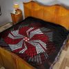 resident evil game premium quilt umbrella corp symbol spiral quilt blanketlcdp0 - Resident Evil Store