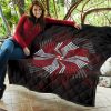 resident evil game premium quilt umbrella corp symbol spiral quilt blanketvcbgg - Resident Evil Store