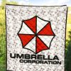 resident evil game premium quilt umbrella corp symbol uss white and red quilt blanketdqmtt - Resident Evil Store